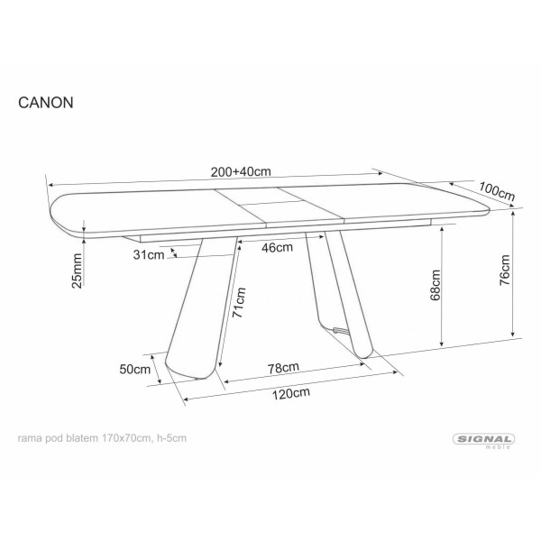 Stół Canon