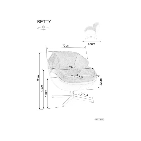 Fotel Betty