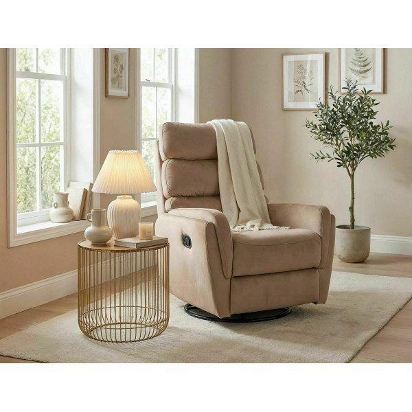 Fotel Rozkładany Argos Velvet
