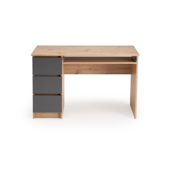 Cino Biurko, Dąb Artisan / Grafitowy Halmar