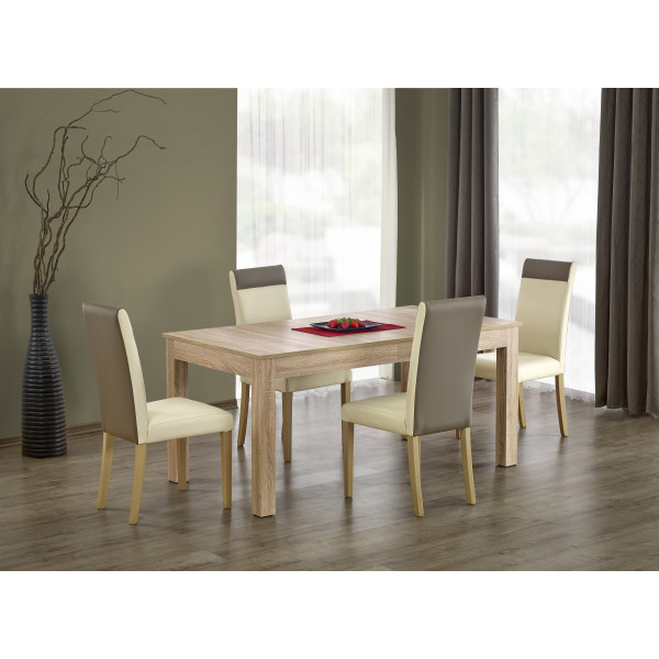 Seweryn 160/300 Cm Stół Kolor Dąb Sonoma (160-300X90X76 Cm) Halmar