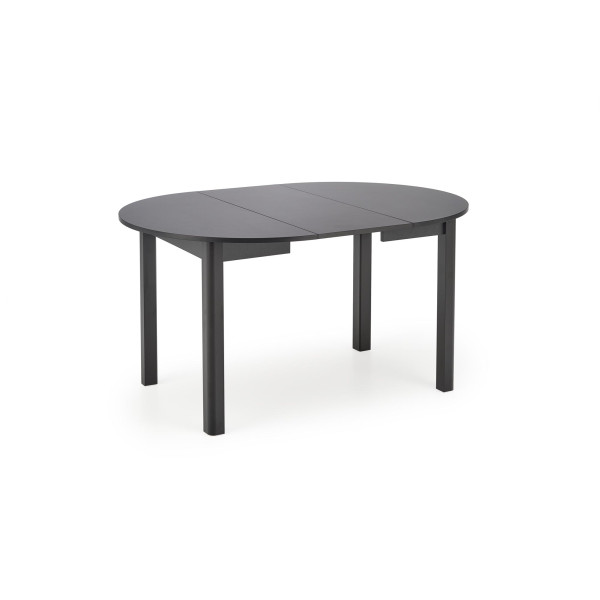 Ringo Stół Kolor Blat Czarny, Nogi - Czarny (102-142X102X76 Cm) Halmar