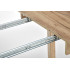 Ringo Stół Kolor Blat Dąb Craft, Nogi - Dąb Craft (102-142X102X76 Cm) Halmar