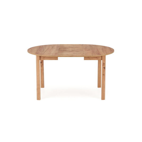 Ringo Stół Kolor Blat Dąb Craft, Nogi - Dąb Craft (102-142X102X76 Cm) Halmar