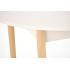 Pivot Stół Rozkładany 102-142X102X75 Cm, Blat - Kaszmir, Nogi - Naturalny Halmar