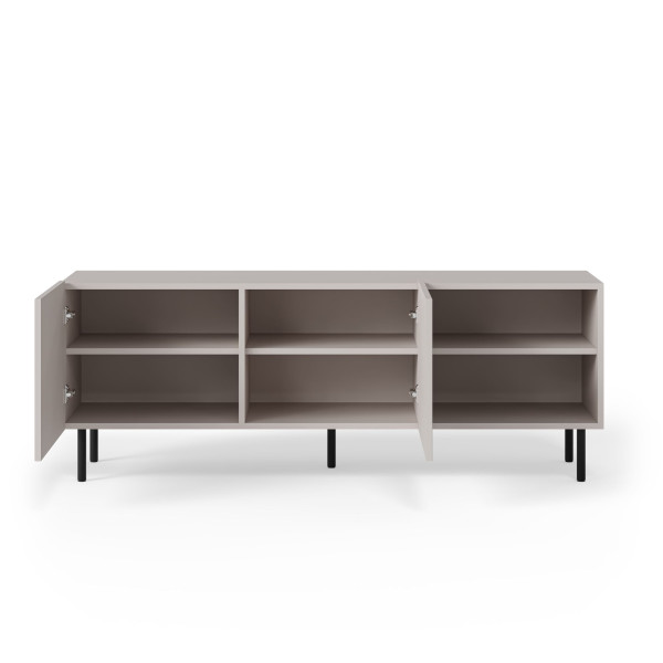 Paxos Rtv-1 Tv Stolik Rtv 150 Cm, Kolor: Kaszmir - Czarny