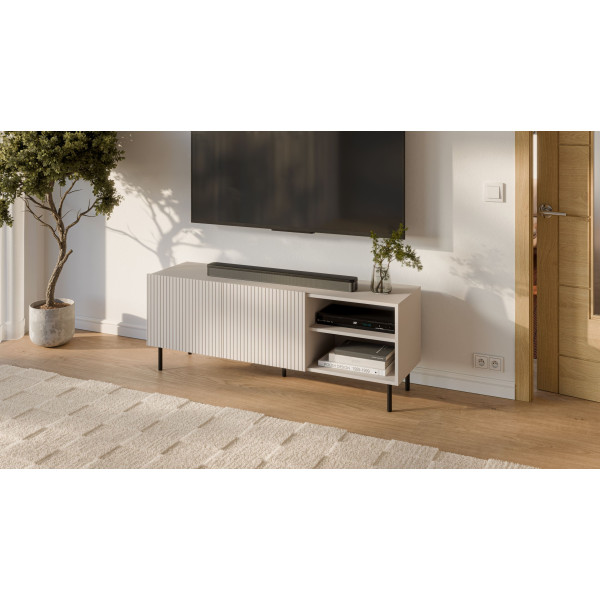 Paxos Rtv-1 Tv Stolik Rtv 150 Cm, Kolor: Kaszmir - Czarny