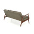 Milano 3S Sofa - Oliwkowy Tap. Castel 39 Halmar