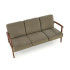 Milano 3S Sofa - Oliwkowy Tap. Castel 39 Halmar