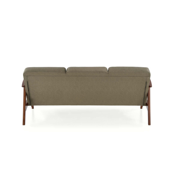 Milano 3S Sofa - Oliwkowy Tap. Castel 39 Halmar