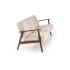 Milano 3S Sofa - Beżowy Tap. Castel 15 Halmar
