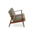 Milano 2S Sofa - Oliwkowy Tap. Castel 39 Halmar