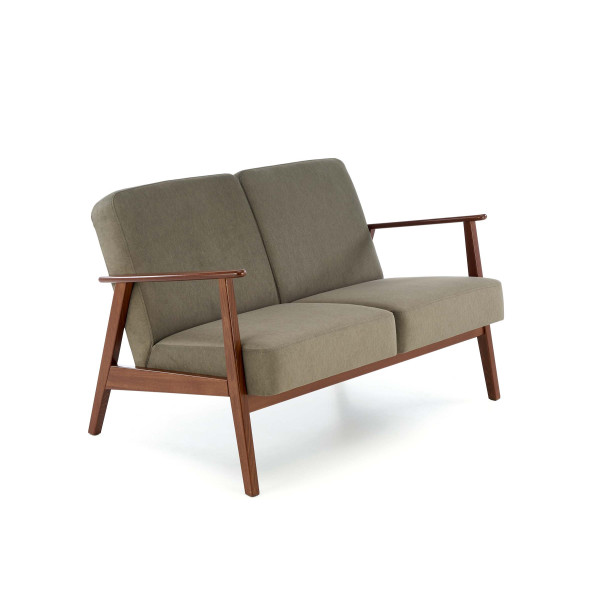 Milano 2S Sofa - Oliwkowy Tap. Castel 39 Halmar