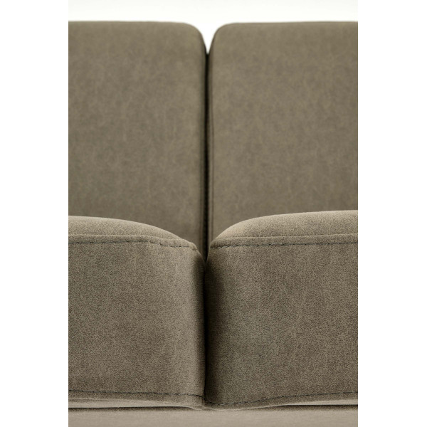 Milano 2S Sofa - Oliwkowy Tap. Castel 39 Halmar