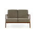 Milano 2S Sofa - Oliwkowy Tap. Castel 39 Halmar