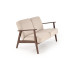 Milano 2S Sofa - Beżowy Tap. Castel 15 Halmar