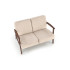 Milano 2S Sofa - Beżowy Tap. Castel 15 Halmar