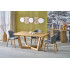 Massive 3 Stół Rozkładany 160-250X90X77 Cm Dąb Naturalny/Dąb Naturalny Halmar