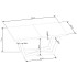 Massive 3 Stół Rozkładany 160-250X90X77 Cm Dąb Naturalny/Dąb Naturalny Halmar