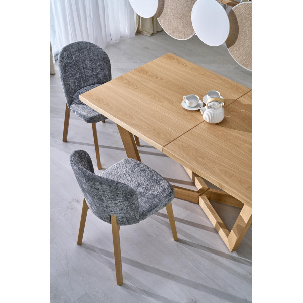 Massive 3 Stół Rozkładany 160-250X90X77 Cm Dąb Naturalny/Dąb Naturalny Halmar