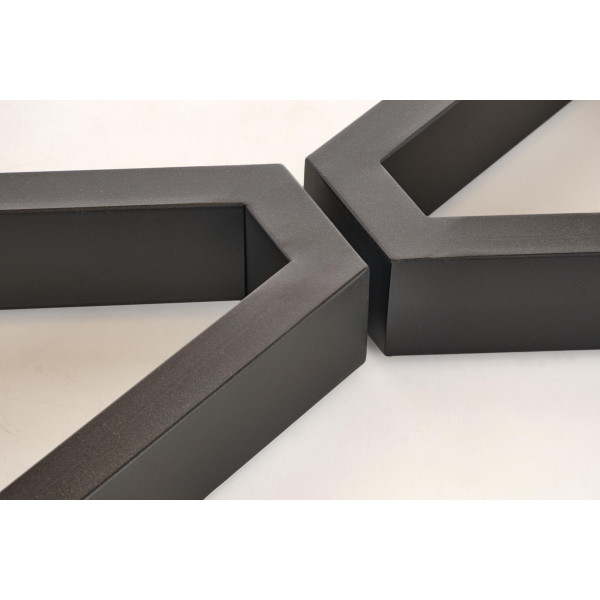 Massive 2 Stół Rozkładany 160-250X90X77 Cm Dąb Naturalny/Czarny Halmar