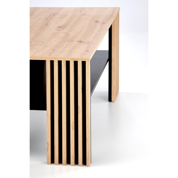 Femina Ława Dąb Artisan/Czarny Halmar