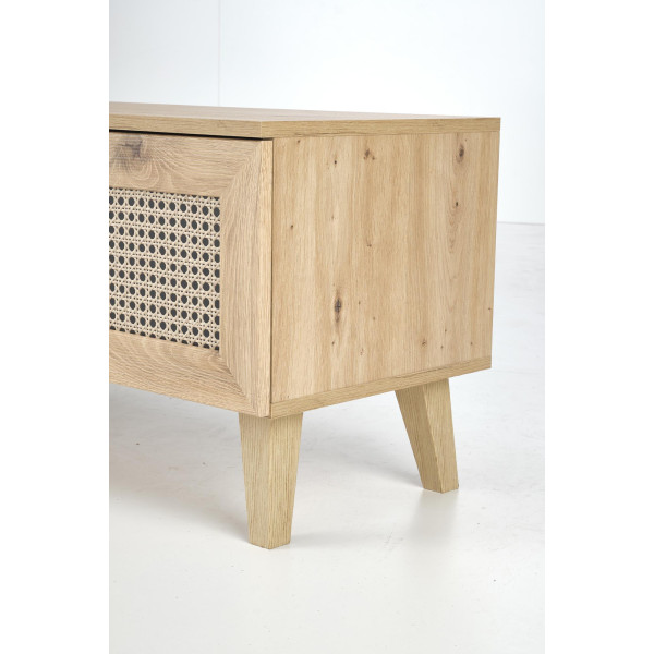 Borneo Rtv-1 Stolik Rtv Dąb Artisan/Czarny