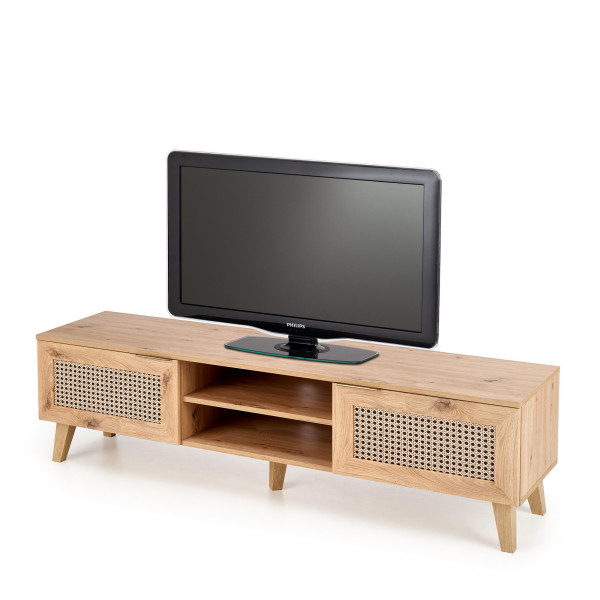 Borneo Rtv-1 Stolik Rtv Dąb Artisan/Czarny