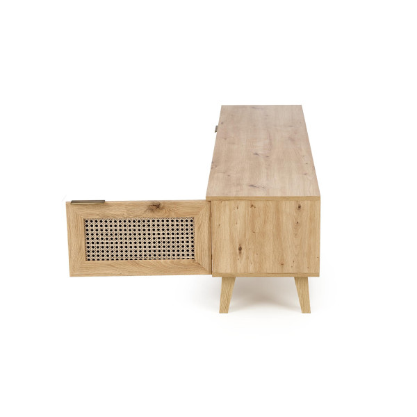 Borneo Rtv-1 Stolik Rtv Dąb Artisan/Czarny