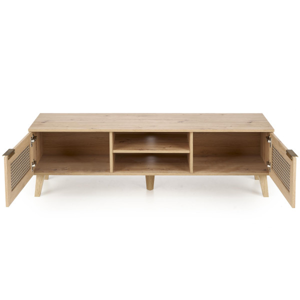 Borneo Rtv-1 Stolik Rtv Dąb Artisan/Czarny