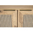Borneo Km-1 Komoda Dąb Artisan/Czarny