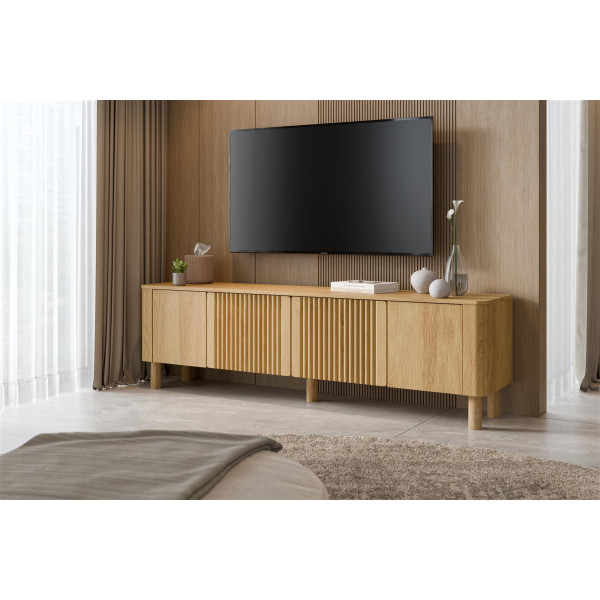 Arango Rtv-2 Tstolik Rtv 190 Cm, Dąb Hikora