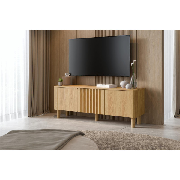 Arango Rtv-1  Stolik Rtv 150 Cm, Dąb Hikora