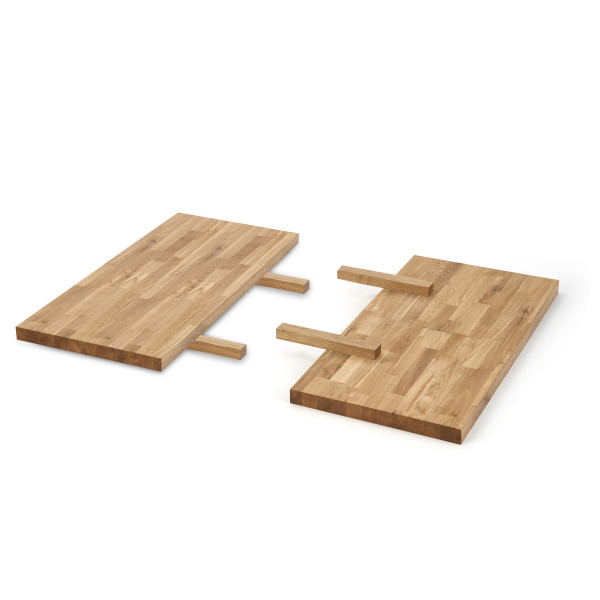 Apex & Radus - Przedłużka Blatu 85X40 Cm  Drewno Lite - Dębowe Kolor: Dąb Naturalny Halmar