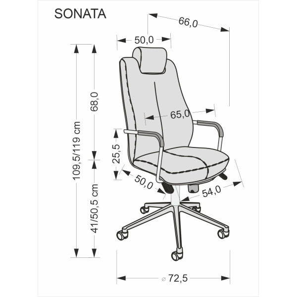 Sonata Xxl Fotel Czarny Halmar