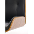 Webster Fotel Gabinetowy Orzechowy/Czarny Halmar