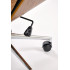 Webster Fotel Gabinetowy Orzechowy/Czarny Halmar