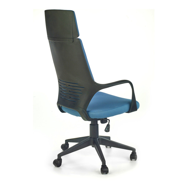 Voyager Fotel Gabinetowy Czarny / Niebieski Halmar