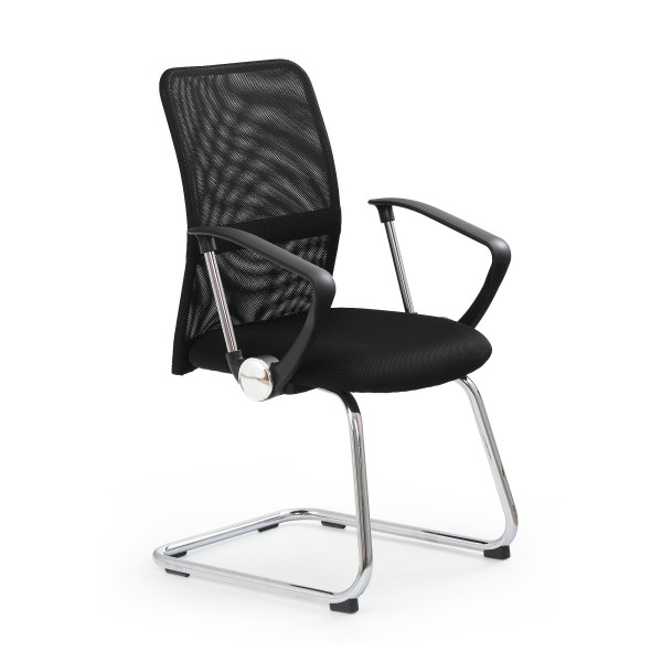 Vire Skid Fotel Pracowniczy Czarny Halmar