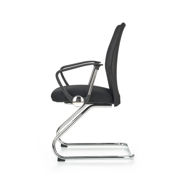 Vire Skid Fotel Pracowniczy Czarny Halmar