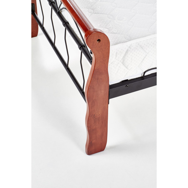 Veronica Łóżko 90 Cm Czereśnia Ant./Czarny