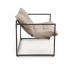 Shark Zestaw Ogrodowy ( Sofa + Fotel 2X + Ława ), Ciemny Brąz / Cappuccino Halmar