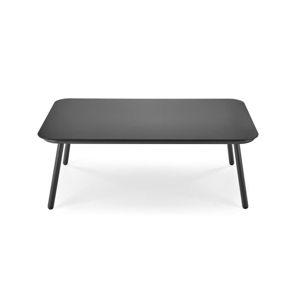 Rocca Zestaw Ogrodowy ( Sofa + Fotel 2X + Ława ), Ciemny Popiel / Jasny Popiel Halmar