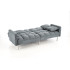 Roberto Sofa Rozkładana Popielaty Halmar