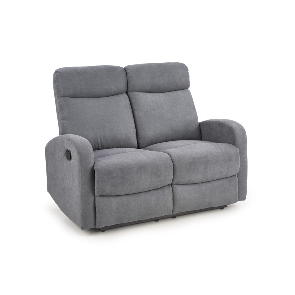Oslo 2S, Sofa 2S Ciemny Popiel Halmar
