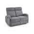 Oslo 2S, Sofa 2S Ciemny Popiel Halmar