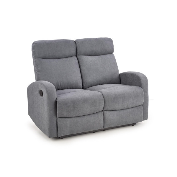 Oslo 2S, Sofa 2S Ciemny Popiel Halmar