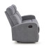 Oslo 2S, Sofa 2S Ciemny Popiel Halmar
