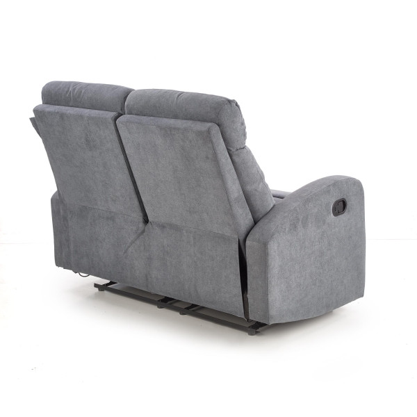 Oslo 2S, Sofa 2S Ciemny Popiel Halmar