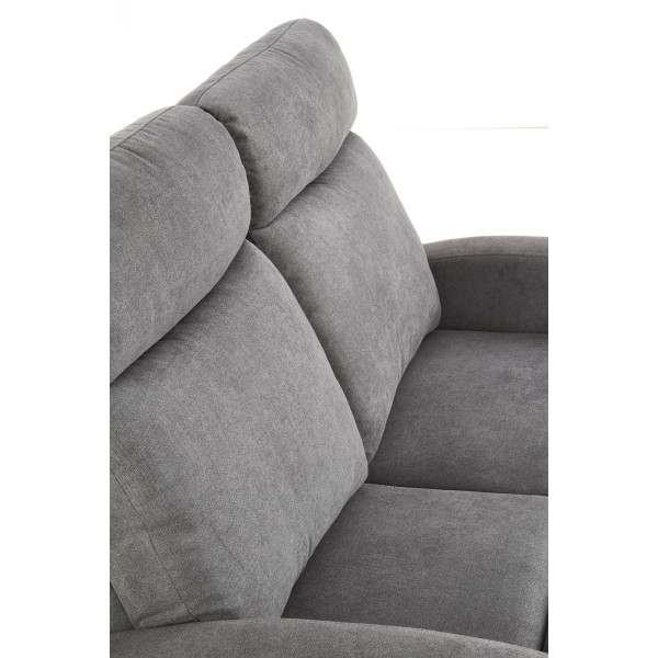 Oslo 2S, Sofa 2S Ciemny Popiel Halmar
